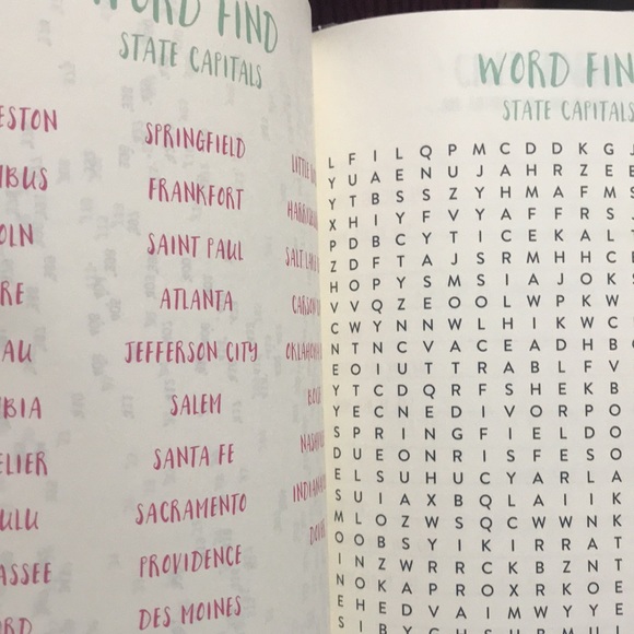 Markings CR GIBSON  200 pg Activity book MJ120A-3A trivia, puzzles ,games  NEW - Picture 8 of 10